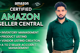 manage and set up amazon seller central account professional and individual