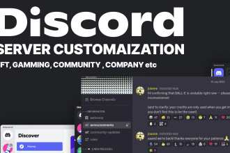 professional discord server customization for your company
