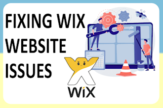 fix any wix website issues