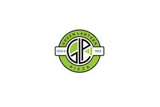 design attractive green lantern pizza re brand logo
