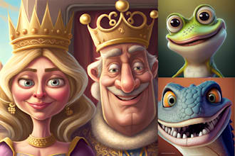 create ai generated character or concept art within 24 hours