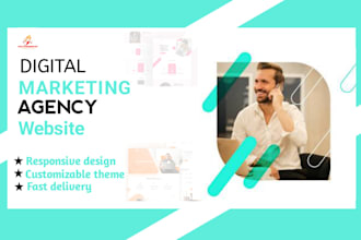 launch your professional digital marketing agency website
