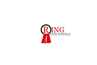 design original ring shaped gym towels logo