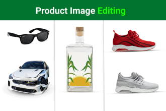 product photoshop editing ,retouching and background removal