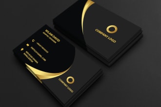 do a luxury business card design