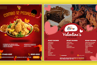 design creative attractive restaurant flyer food poster ads
