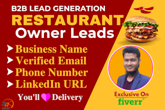 do restaurant owners lead generation worldwide