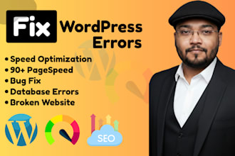fix wordpress errors, wp critical errors, optimize website speed