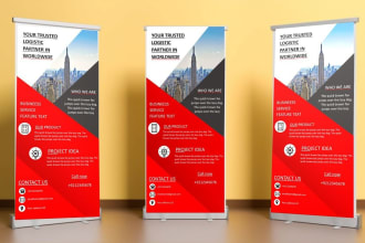 design roll up, tradeshow, billboard, event banner