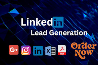do adept linkedin b2b lead generation, data entry,
