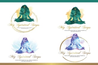 create unique sacred geometry or mystical or spiritual logo design