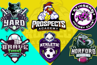 do hockey baseball soccer basketball or football sports logo