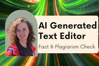 edit your ai generated text for uniqueness and accuracy