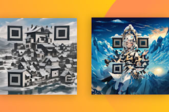 Hot Deals!  professional qr code art with stable diffusion