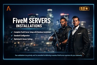 install your fivem server