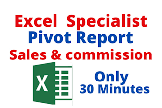 do specialist excel pivot table report