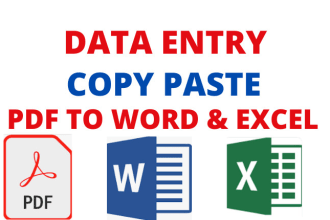 jpg to word, PDF to  word or excel