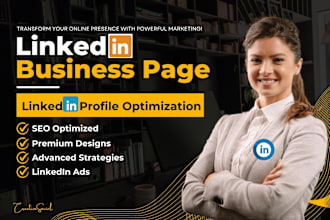 create and optimize your linkedin company page and business page