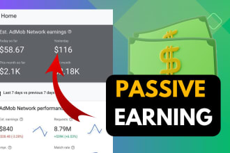 make a passive income earning app for you