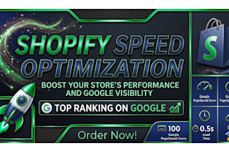 do shopify speed optimization and increase store speed