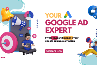 setup and manage google ads adwords PPC campaign