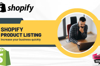 do shopify product listing and seo description