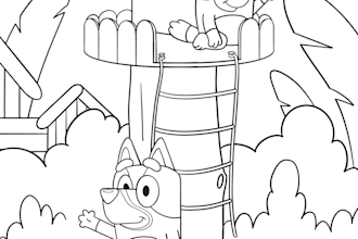 illustrate coloring book illustrations