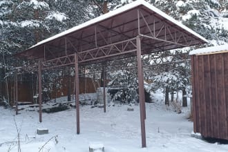 create a basic project of a carport