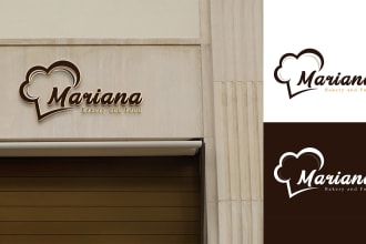 design bakery, tea, coffee shop, pizza, restaurant, bbq, food logo full branding