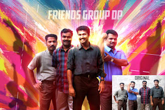 do photoshop editing, face swap, head change, photo retouch,