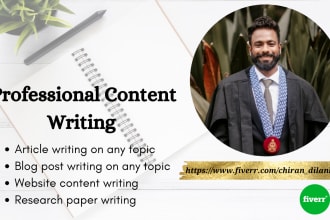 write creative and unique articles without plagiarism