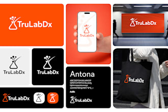 do logo design, branding kit and brand identity guidelines, visual identity