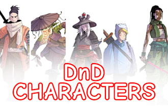 create unique and high quality dnd character art for your campaign