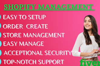 shopify virtual manager, shopify store virtual assistant