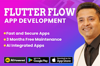 be your flutterflow developer for flutter app development