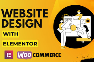 development website with elementor pro