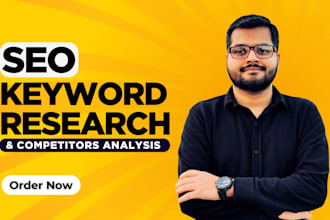 do profitable seo keyword research and competitor analysis