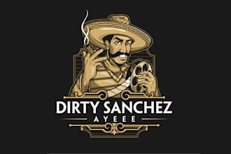 design bar, night club, party, drinks, pub, restaurant logo