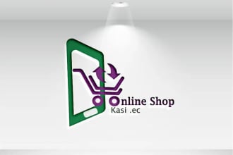 make awesome marketing shop logo for your business