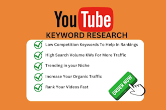 do keyword research for your youtube channel and videos to rank