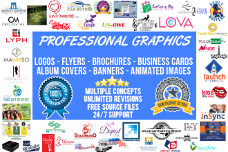 create a Logo, Ad, Flyer, Album Cover, Business Card, Brochure, Banner