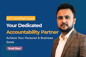 be your dedicated accountability coach for personal and business goals