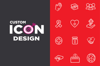 an awesome vector line icon design