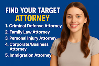 help you find your target attorney for any legal need