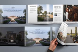 design an attractive corporate brochure
