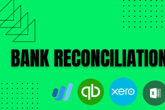 do bank reconciliation through wave accounting, quickbooks, xero