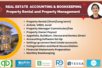 do property rentals or management bookkeeping