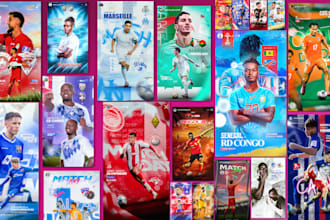 football and sports design, matchday design specialist