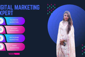 create facebook and google ads to reach targeted audience