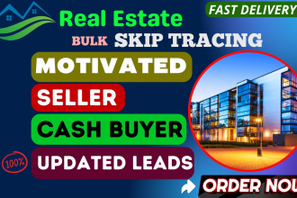 provide cash buyer and  motivated sellers leads in any city state zip code